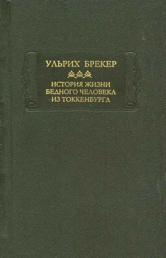 Обложка История жизни бедного человека из Токкенбурга