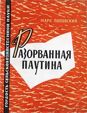 Обложка Разорванная паутина