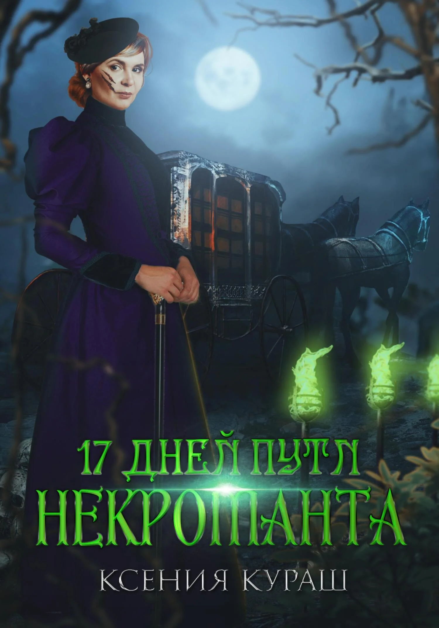 Обложка 17 дней пути некроманта