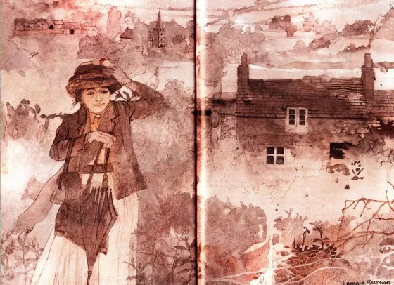 Обложка С Рози за стаканом сидра