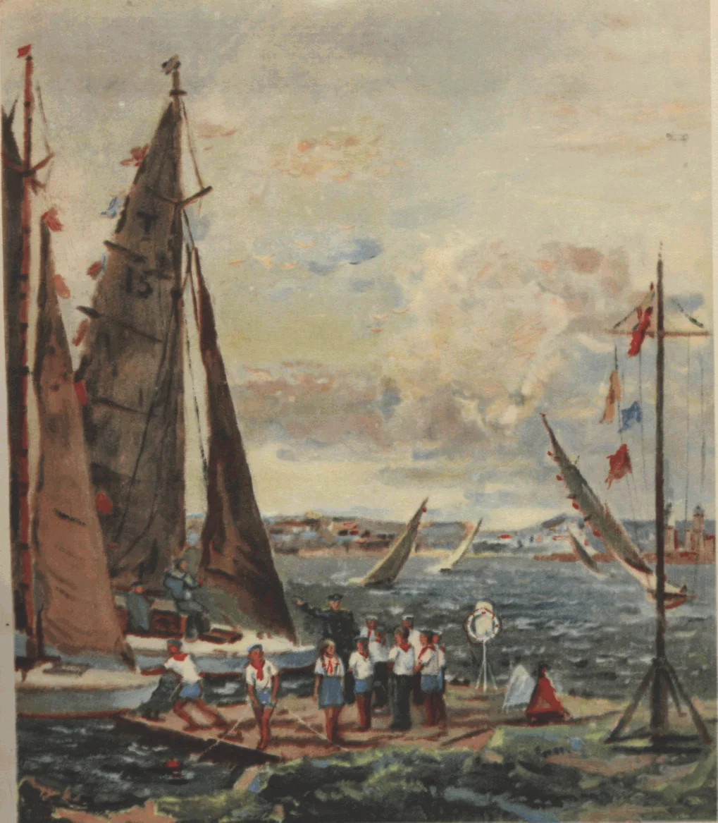 Обложка Пионер, 1949 № 08