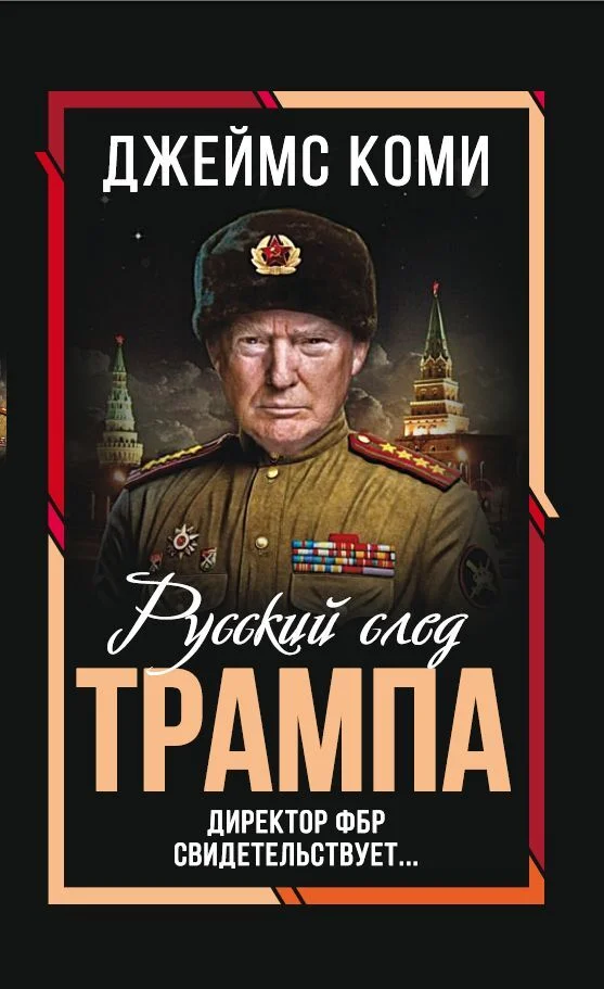 Обложка Русский след Трампа. Директор ФБР свидетельствует