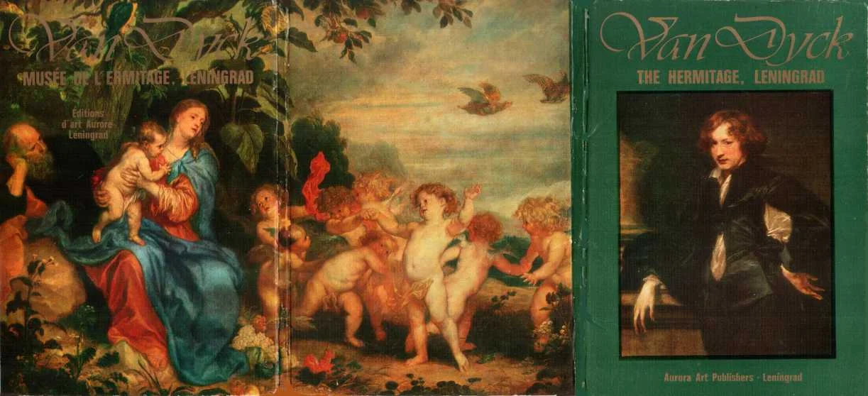 Обложка Эрмитаж. Ван Дейк. Набор открыток