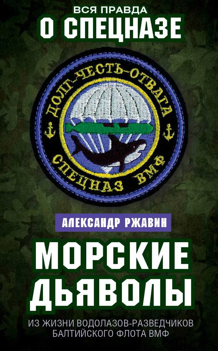 Обложка Морские дьяволы. Из жизни водолазов-разведчиков Балтийского флота ВМФ