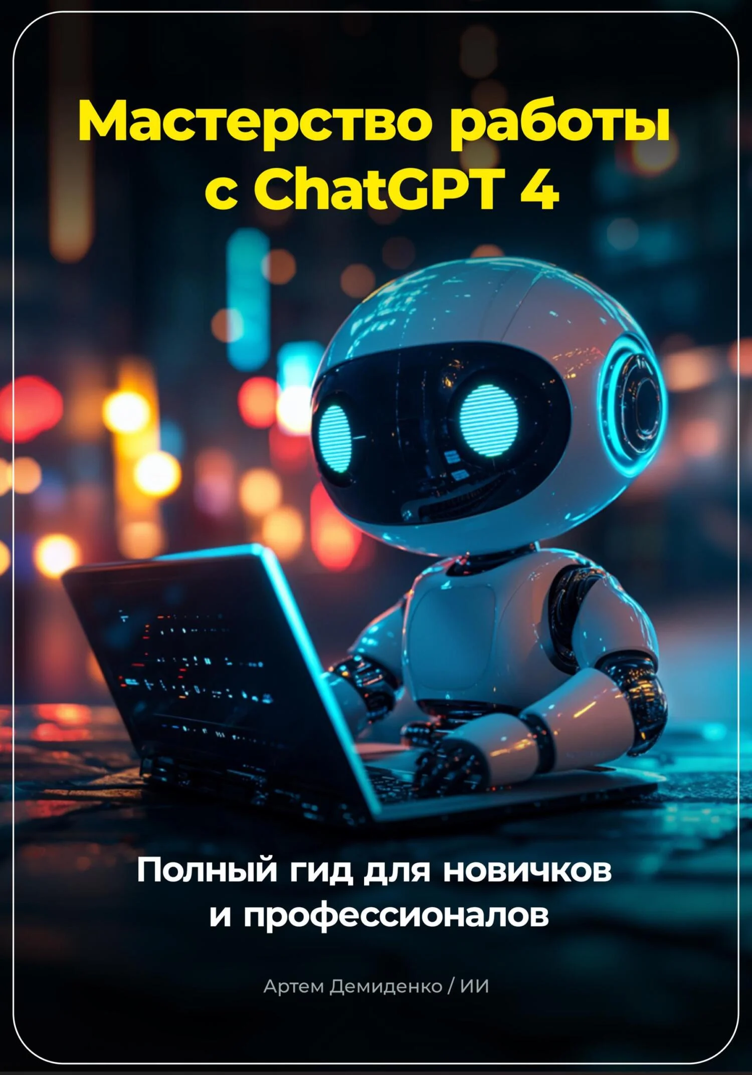 Обложка Мастерство работы с ChatGPT 4: Полный гид для новичков и профессионалов