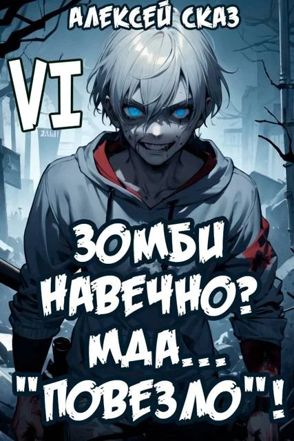 Обложка Я Зомби Навечно? Мда… "Повезло"!