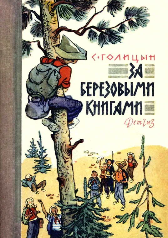 Обложка За березовыми книгами