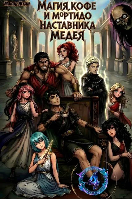 Обложка Магия, кофе и мортидо 4