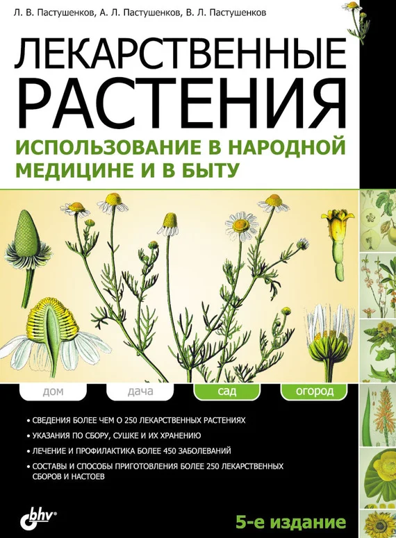 Обложка Лекарственные растения. Использование в народной медицине и в быту