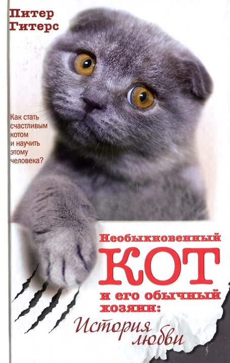 Обложка Необыкновенный кот и его обычный хозяин. История любви