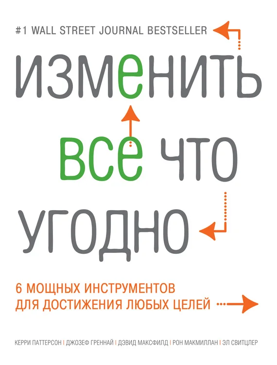 Обложка Изменить все что угодно. 6 мощных инструментов для достижения любых целей