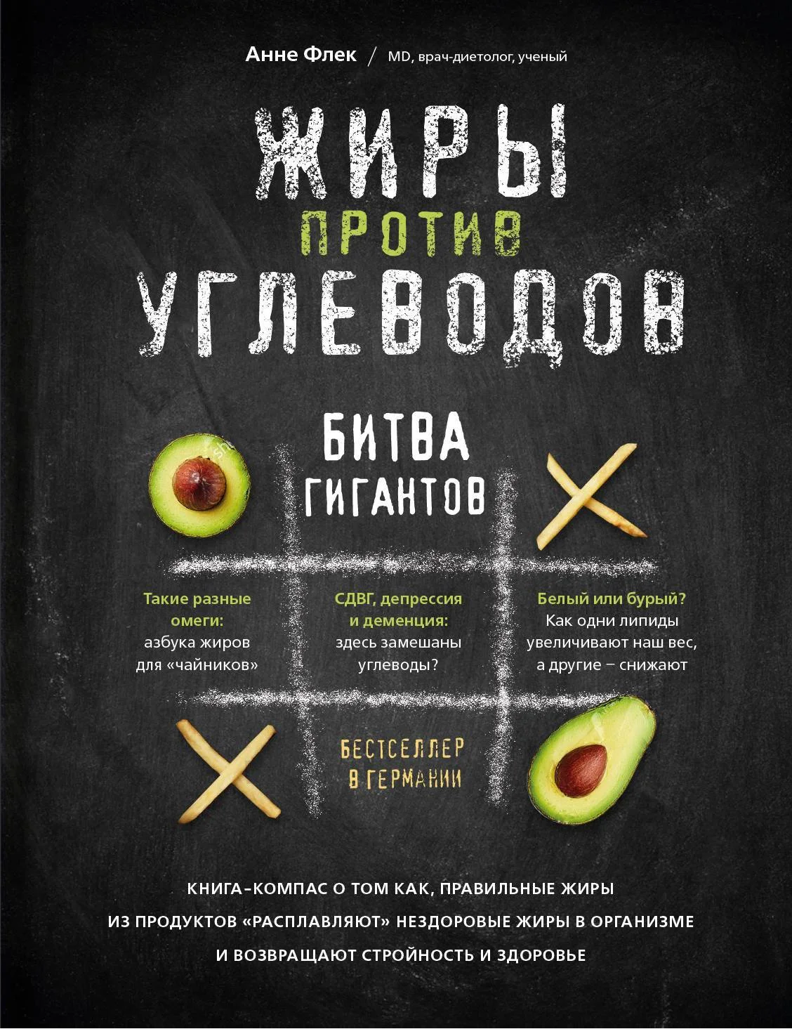 Обложка Жиры против углеводов. Битва гигантов