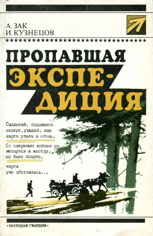 Обложка Пропавшая экспедиция