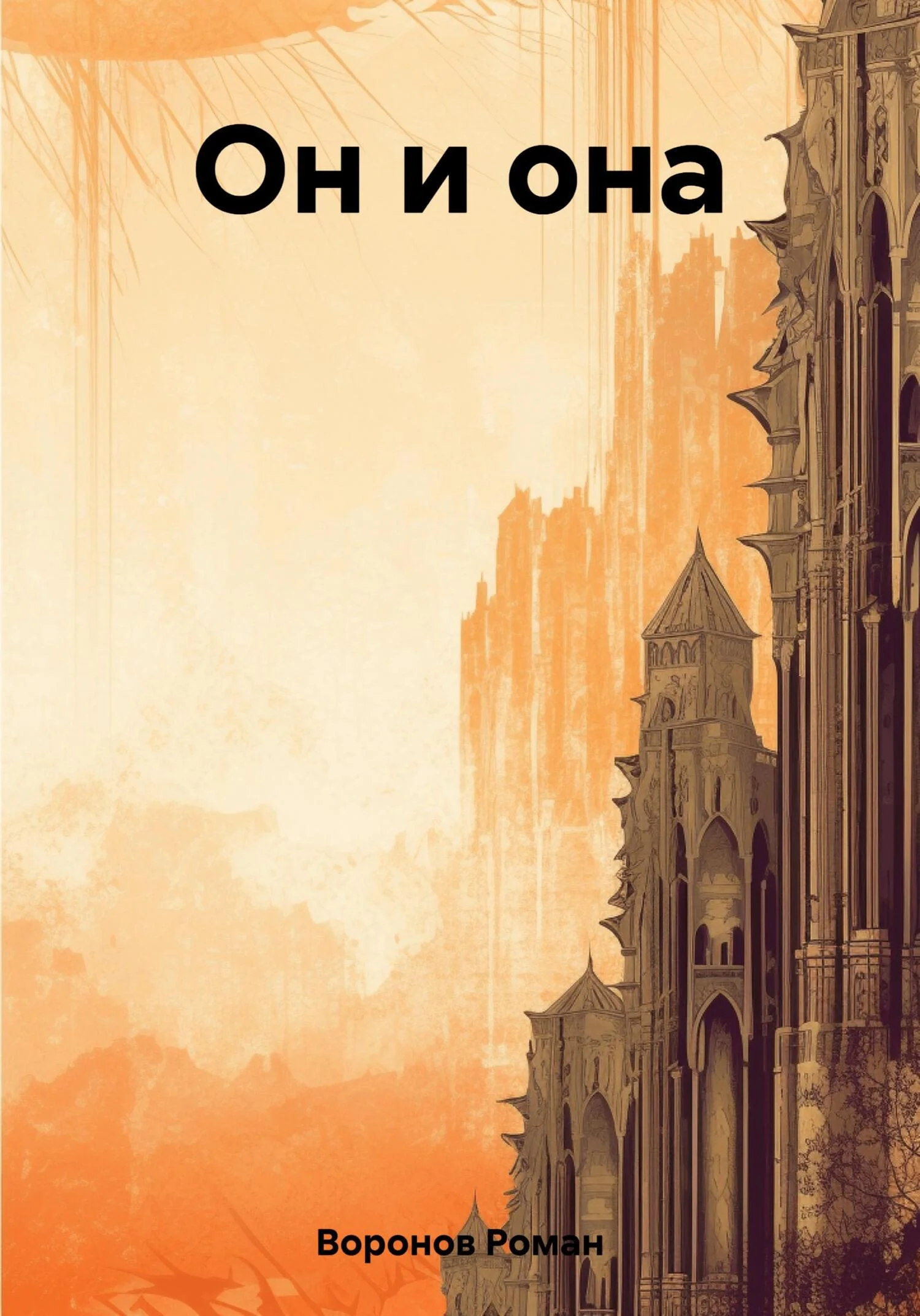 Обложка Он и она