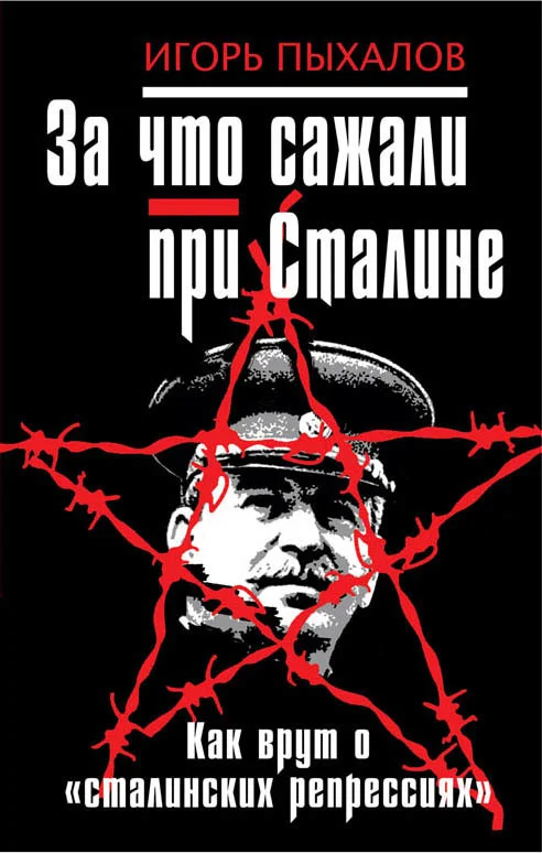 Обложка За что сажали при Сталине. Как врут о «сталинских репрессиях»