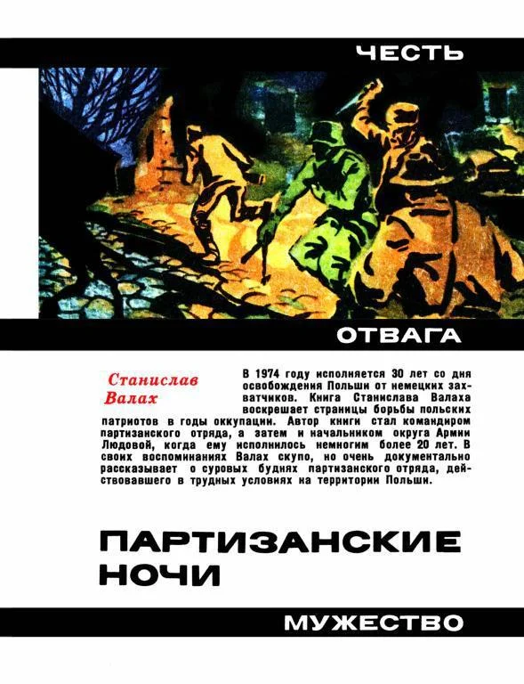 Обложка Партизанские ночи