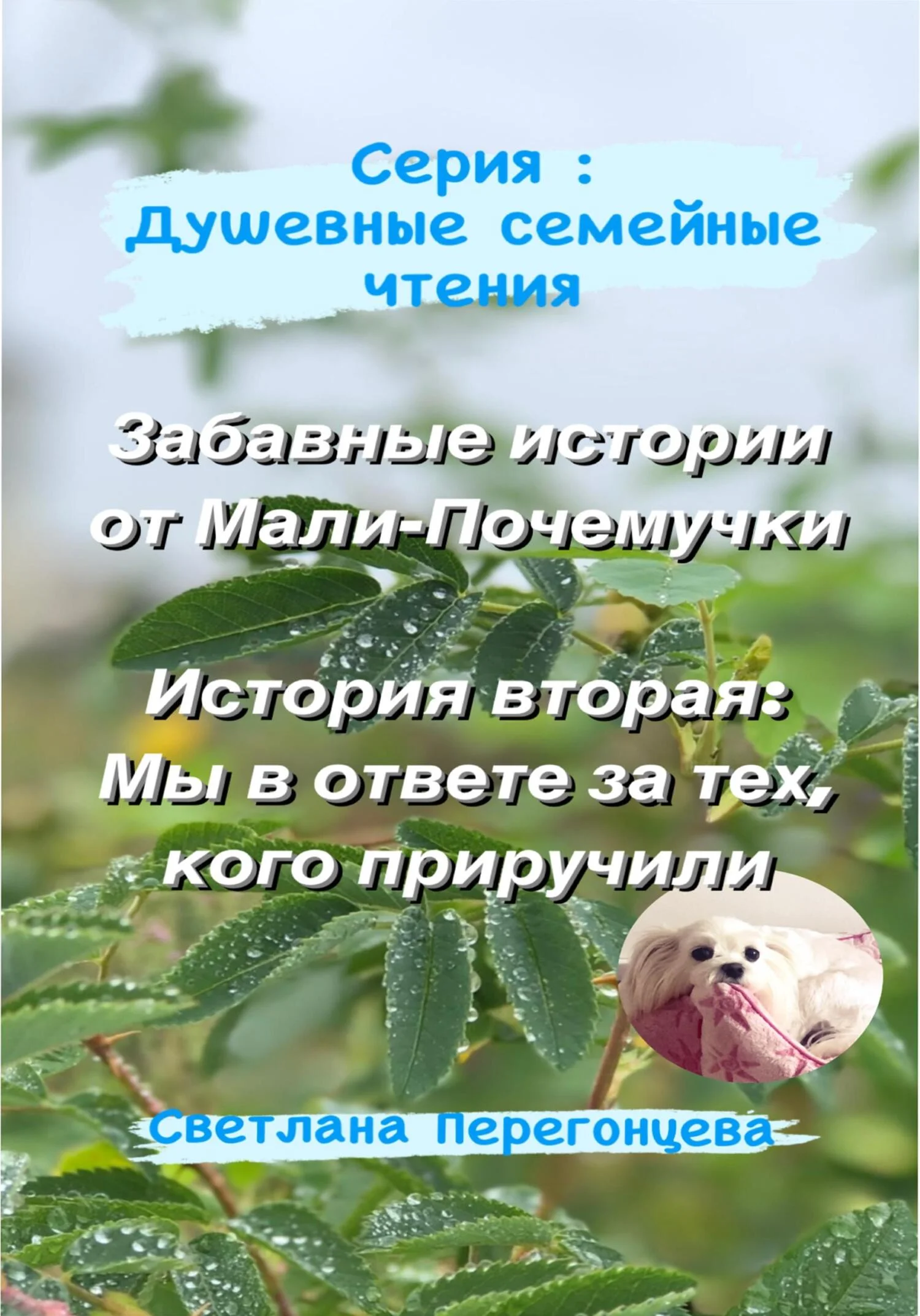 Обложка Серия: Душевные семейные чтения. Забавные истории от Мали-Почемучки. История вторая: Мы в ответе за тех, кого приручили