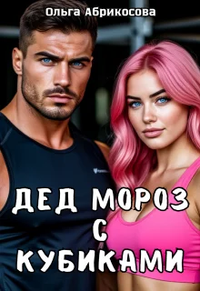 Обложка Дед Мороз с кубиками