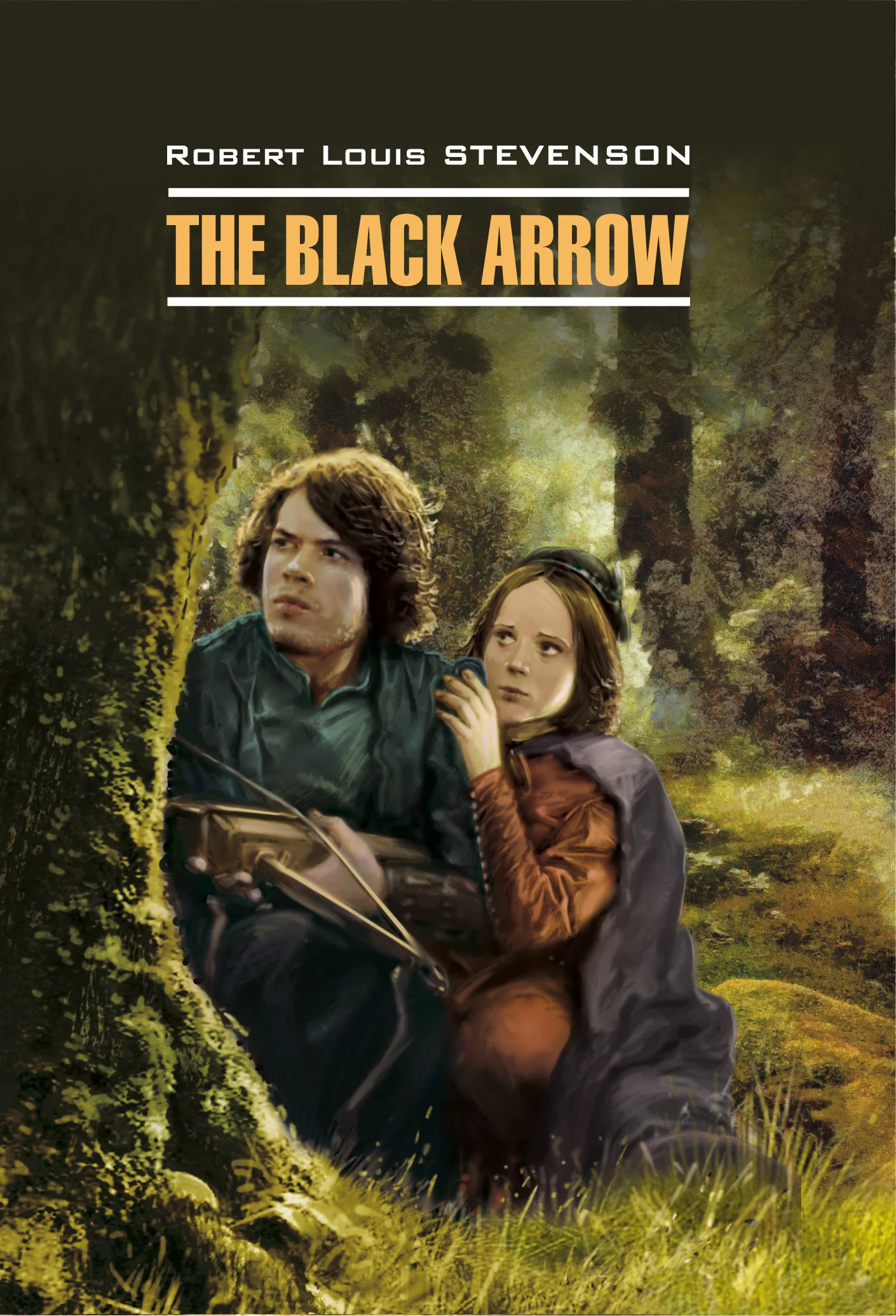Обложка The Black Arrow / Черная Стрела. Книга для чтения на английском языке