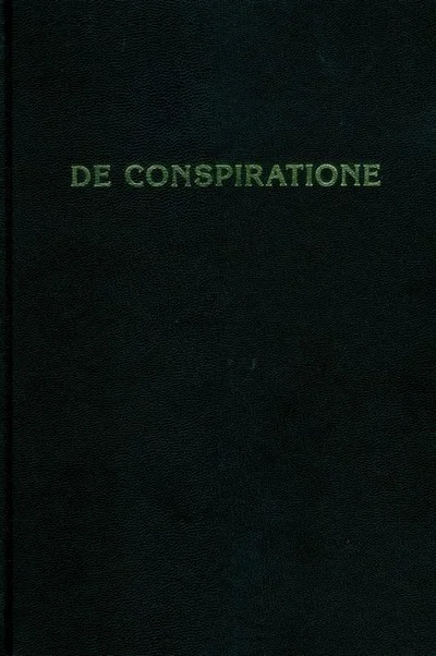 Обложка De Conspiratione / О Заговоре