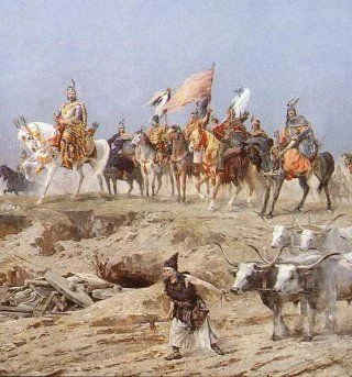 Обложка О пути Мадьяр с Урала в Лебедию