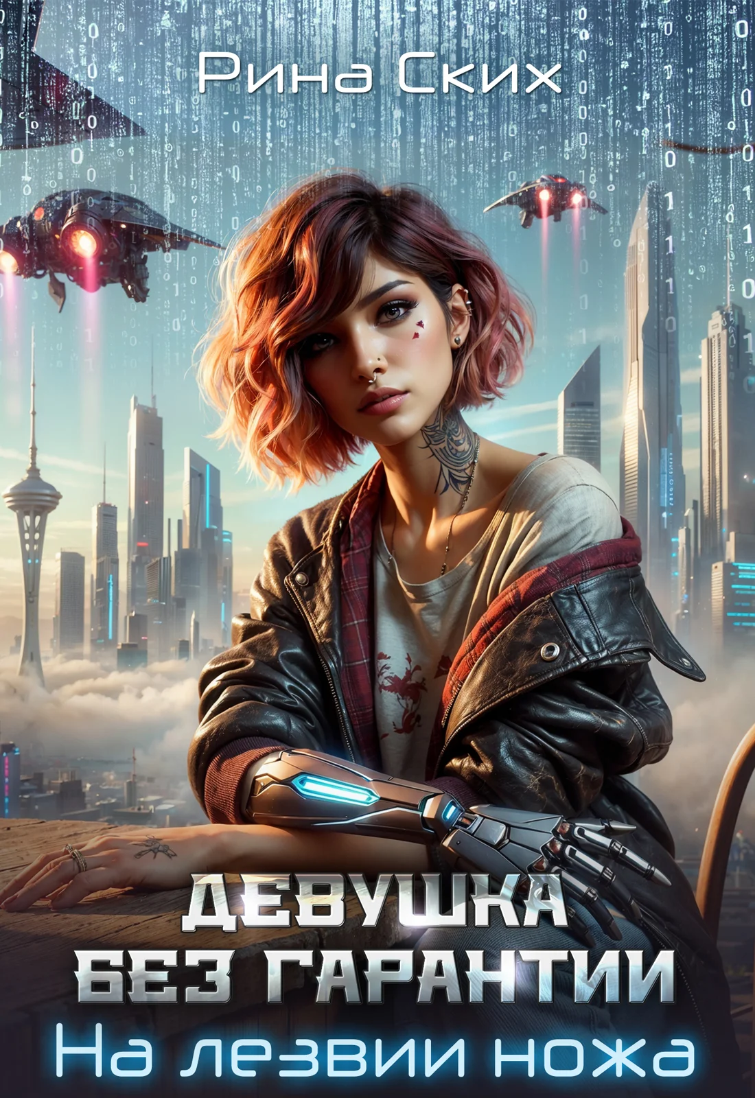 Обложка Девушка без гарантии. На лезвии ножа