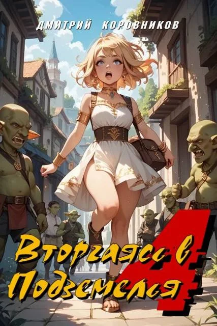 Обложка Вторгаясь в Подземелья  - 4