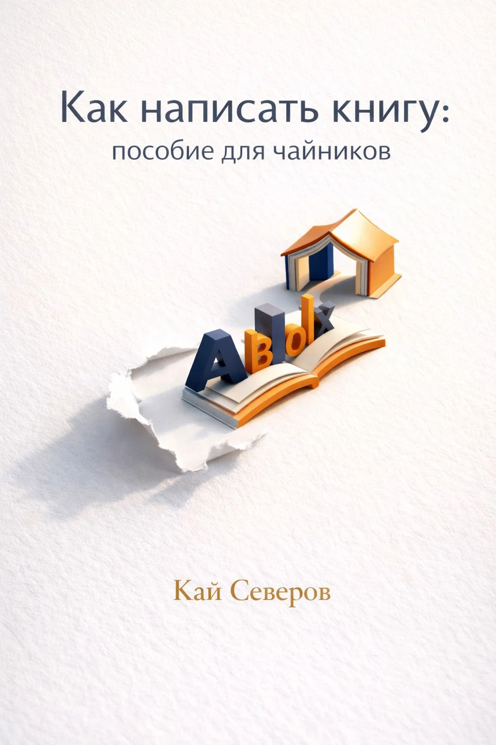 Обложка Как написать книгу