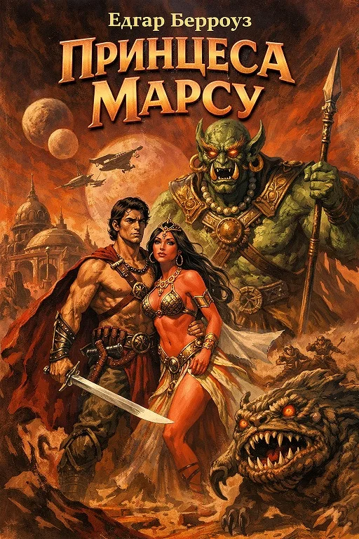 Обложка Принцеса Марсу
