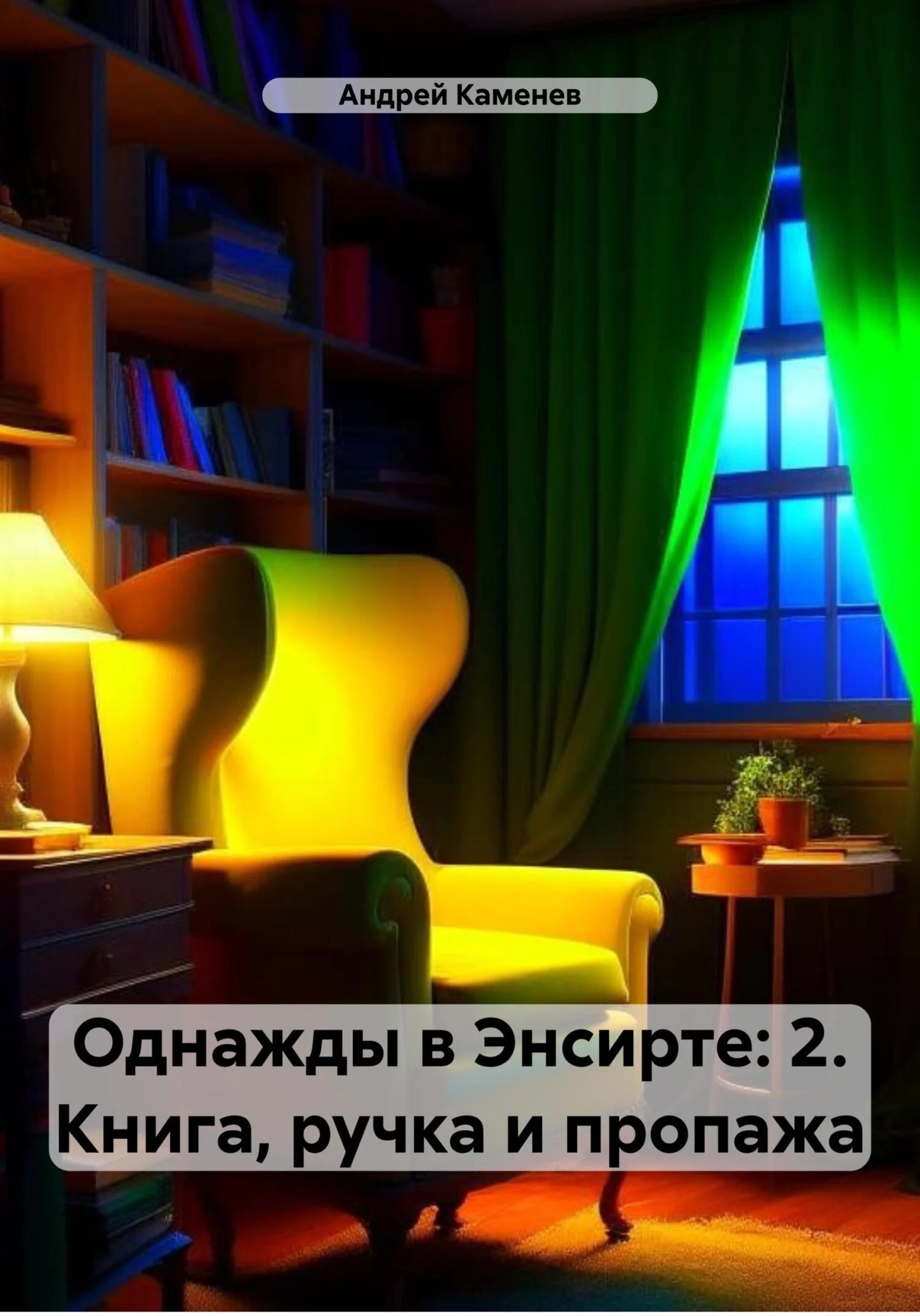 Обложка Книга, ручка и пропажа