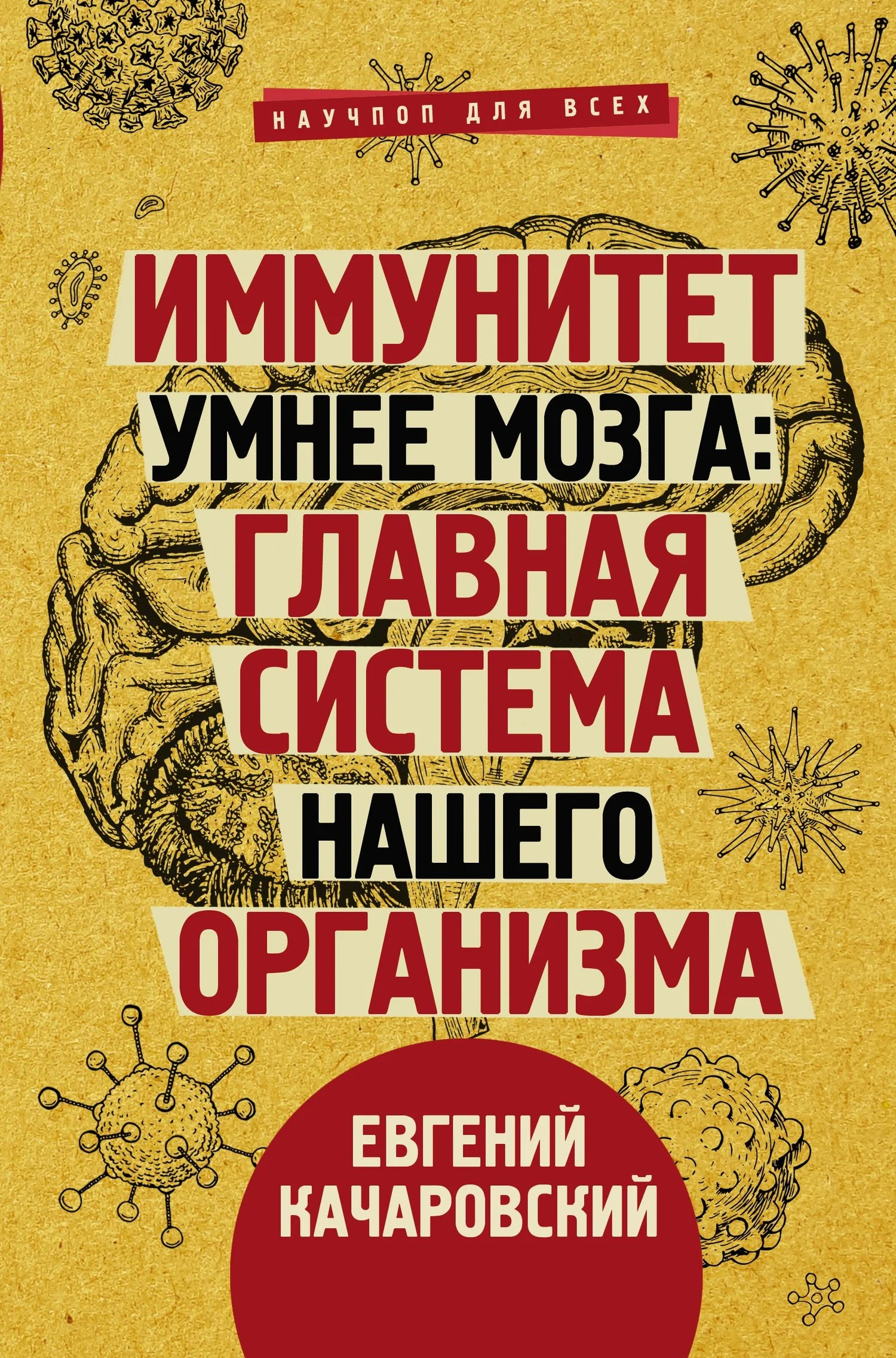 Обложка Иммунитет умнее мозга. Главная система нашего организма