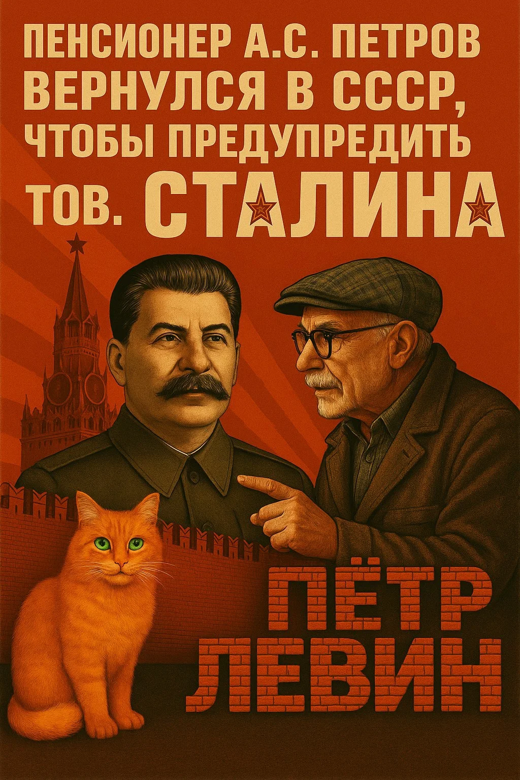 Обложка Пенсионер А.С. Петров вернулся в СССР, чтобы предупредить тов. Сталина