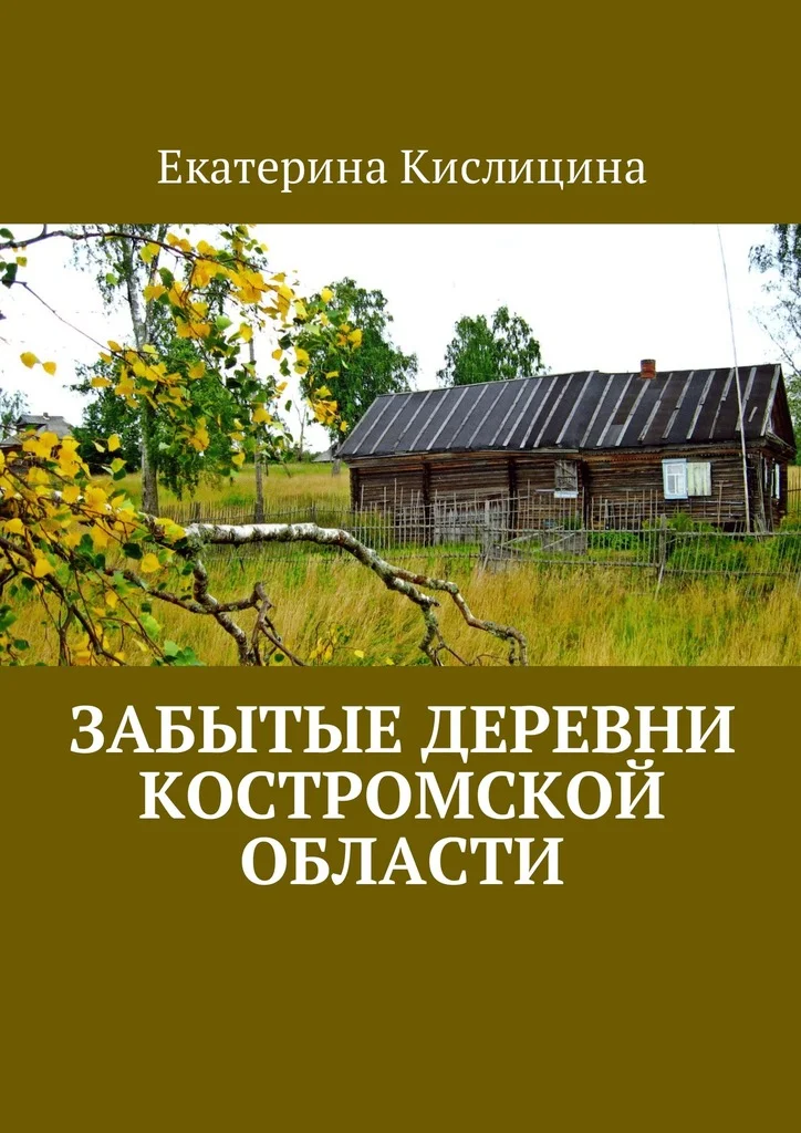 Обложка Забытые деревни Костромской области