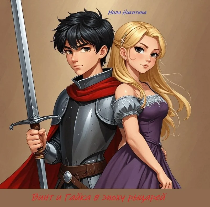 Обложка Винт и Гайка в эпоху рыцарей