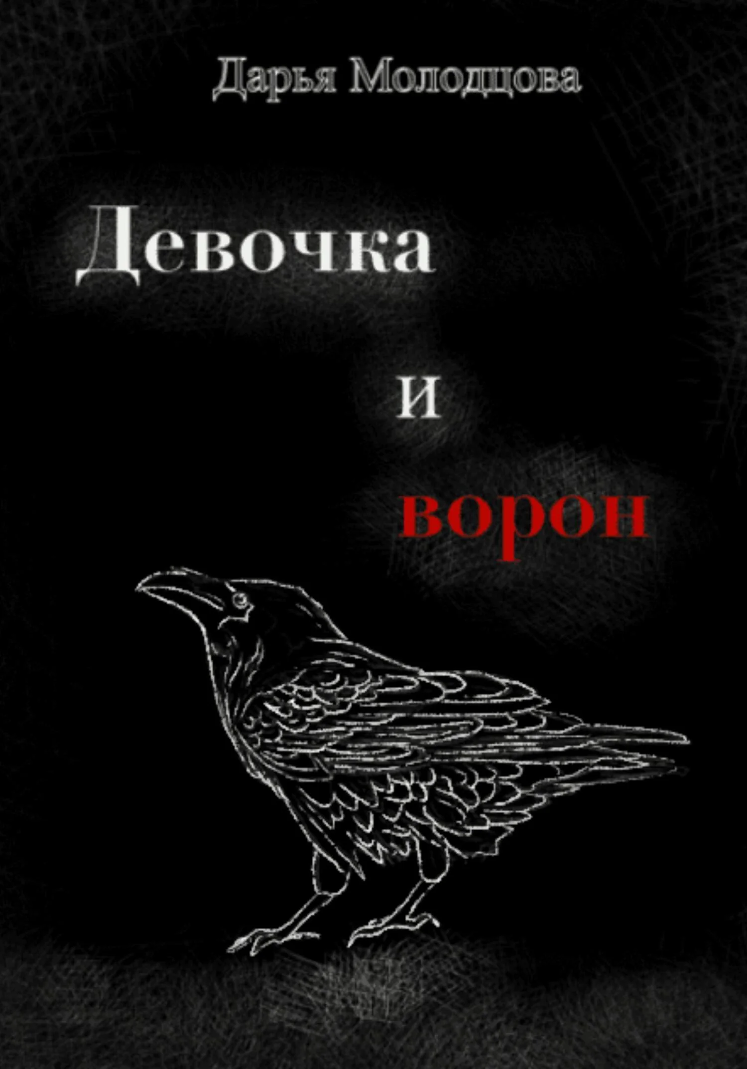 Обложка Девочка и ворон
