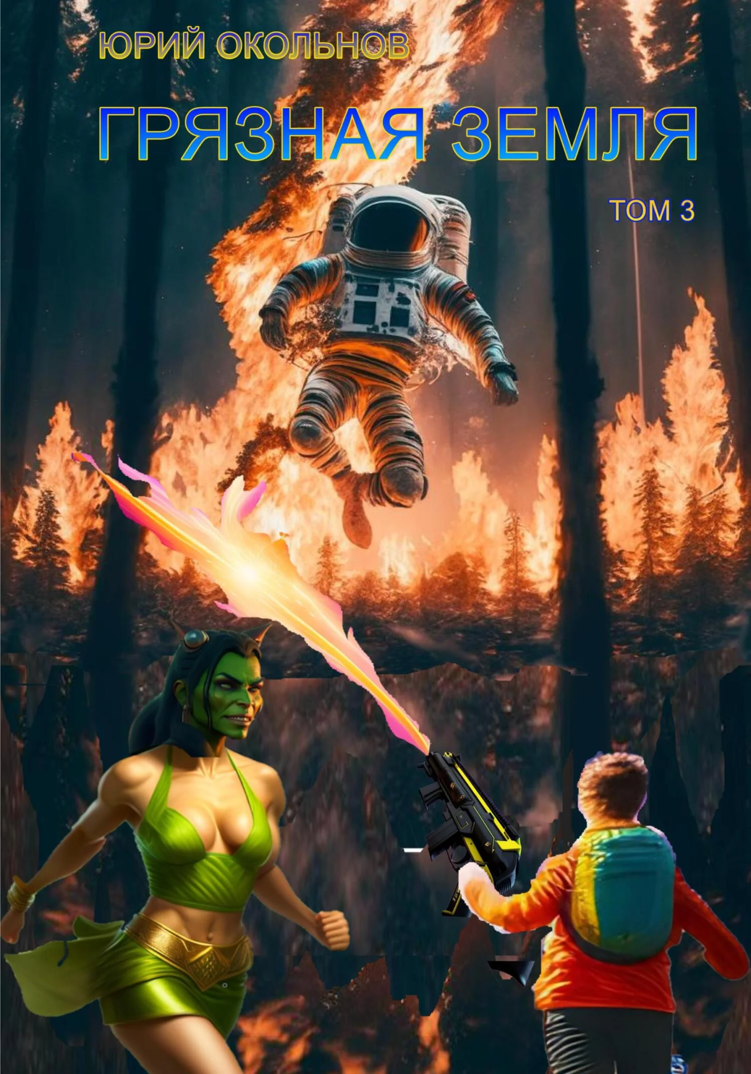 Обложка Грязная Земля. Том 3