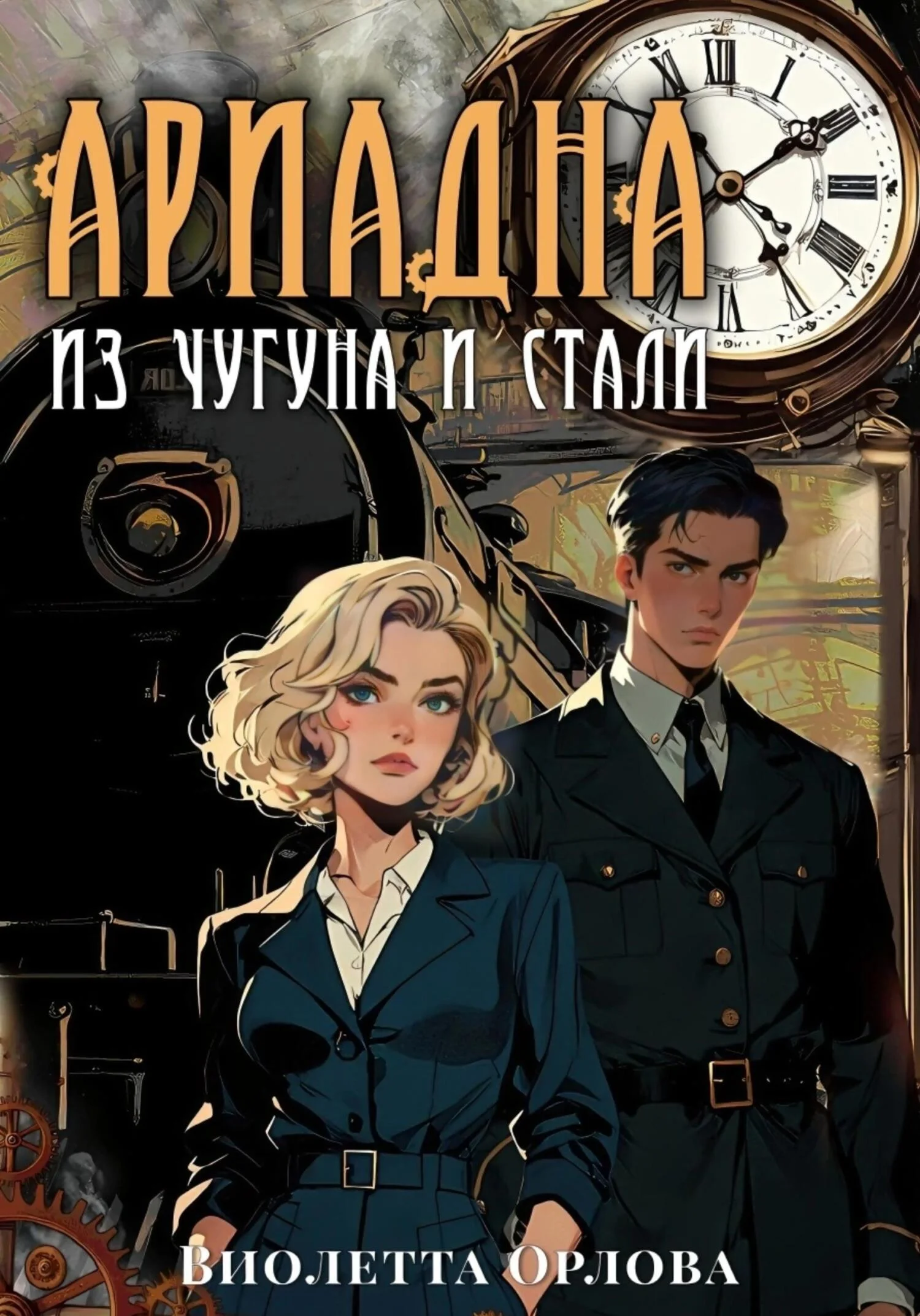 Обложка Ариадна из чугуна и стали