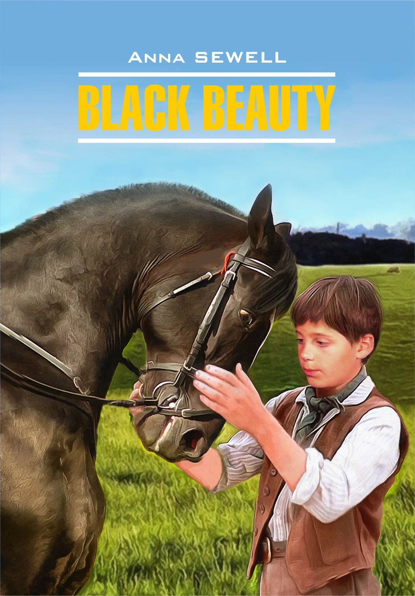 Обложка Black Beauty / Черный Красавец. Книга для чтения на английском языке