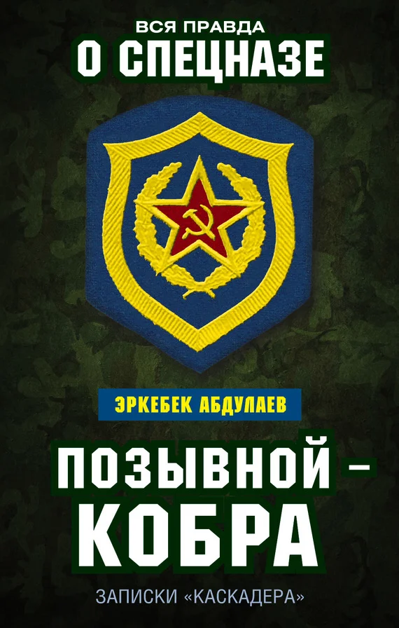 Обложка Позывной – Кобра. Записки «каскадера»