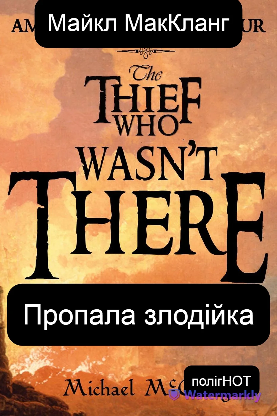 Обложка Пропала злодійка