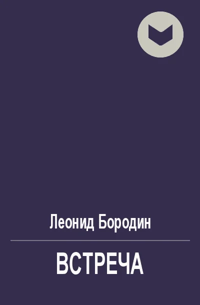 Обложка Встреча