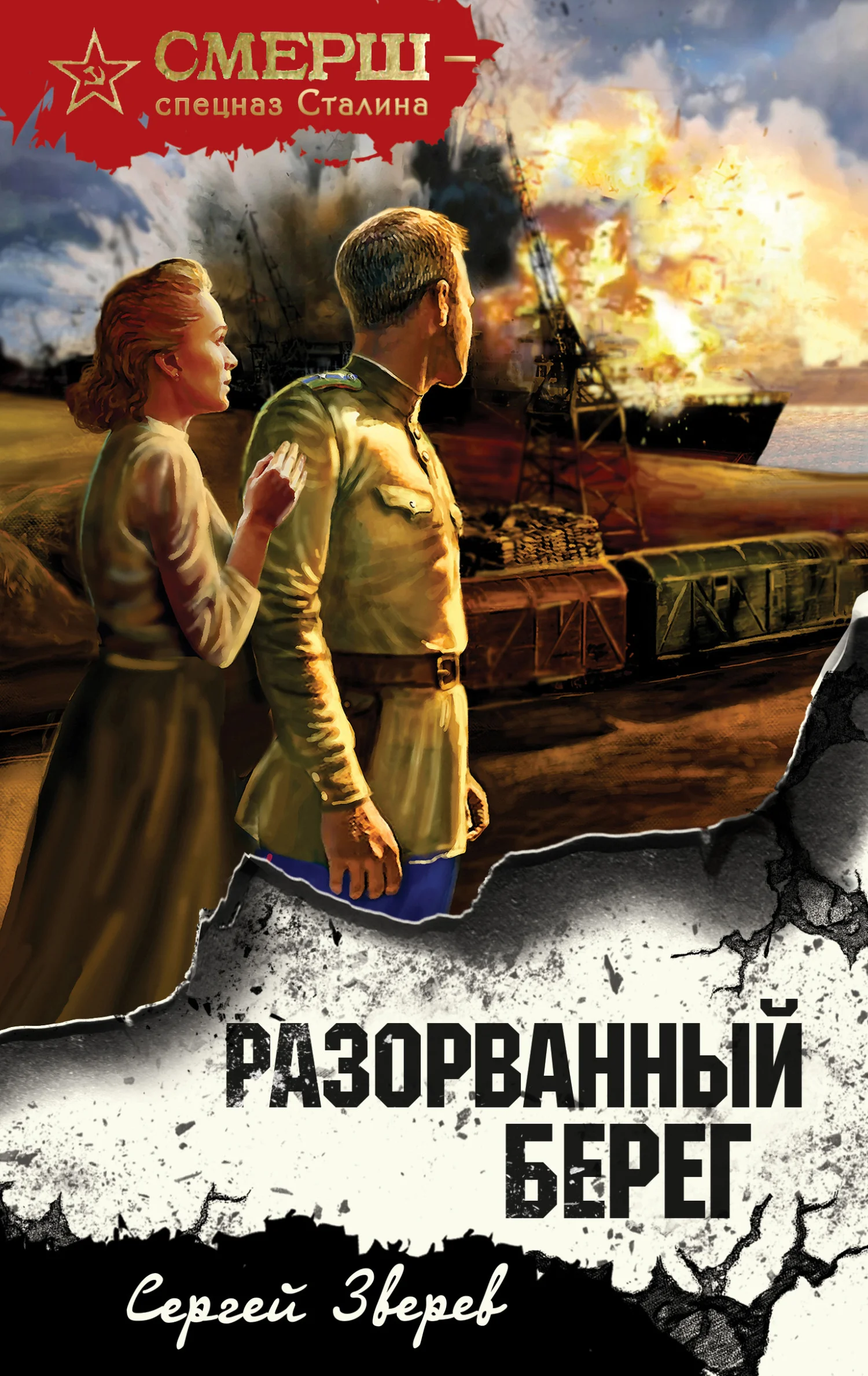 Обложка Разорванный берег