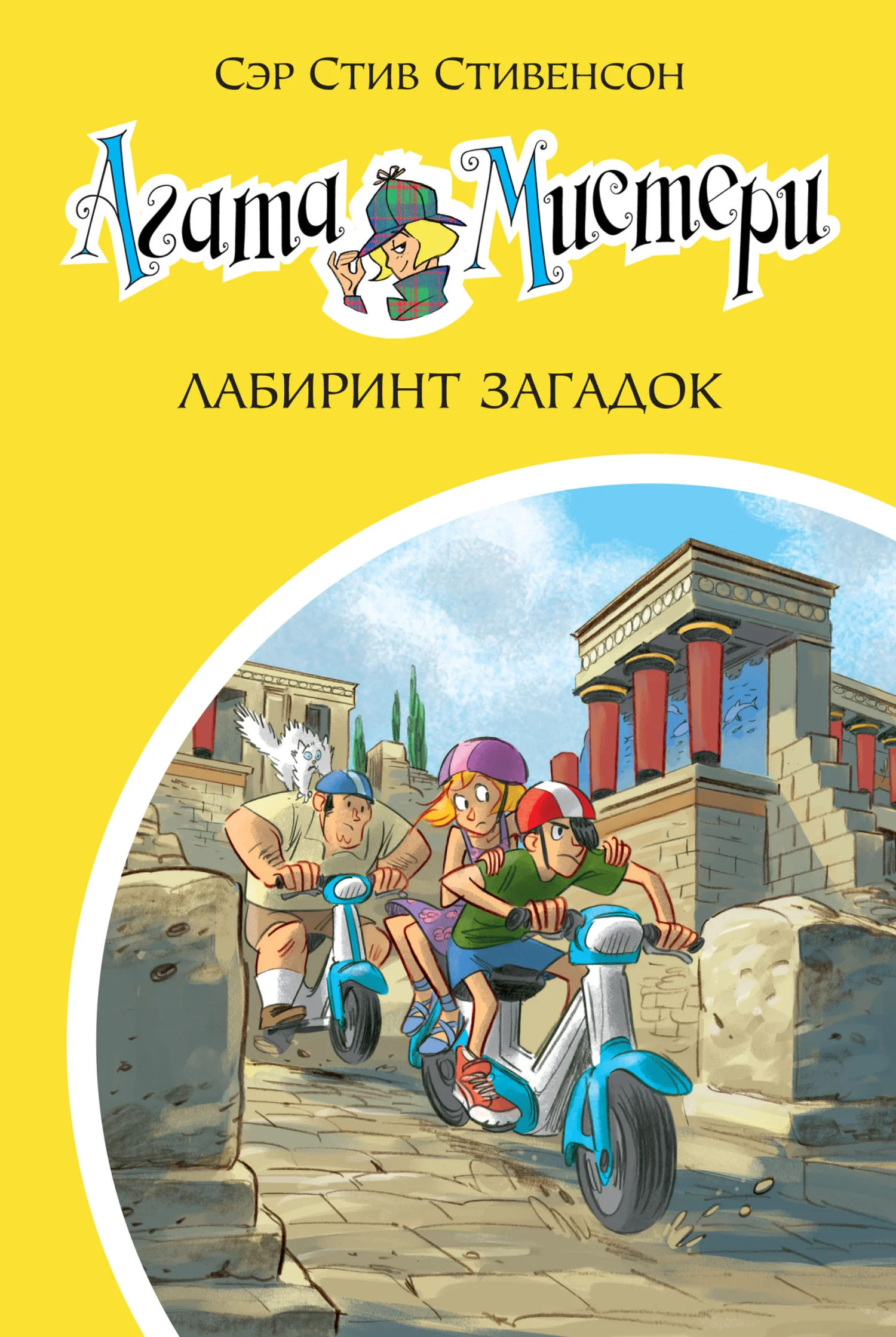 Обложка Агата Мистери. Лабиринт загадок