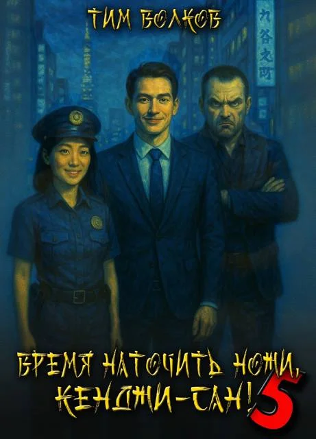 Обложка Время наточить ножи, Кенджи-сан! 5