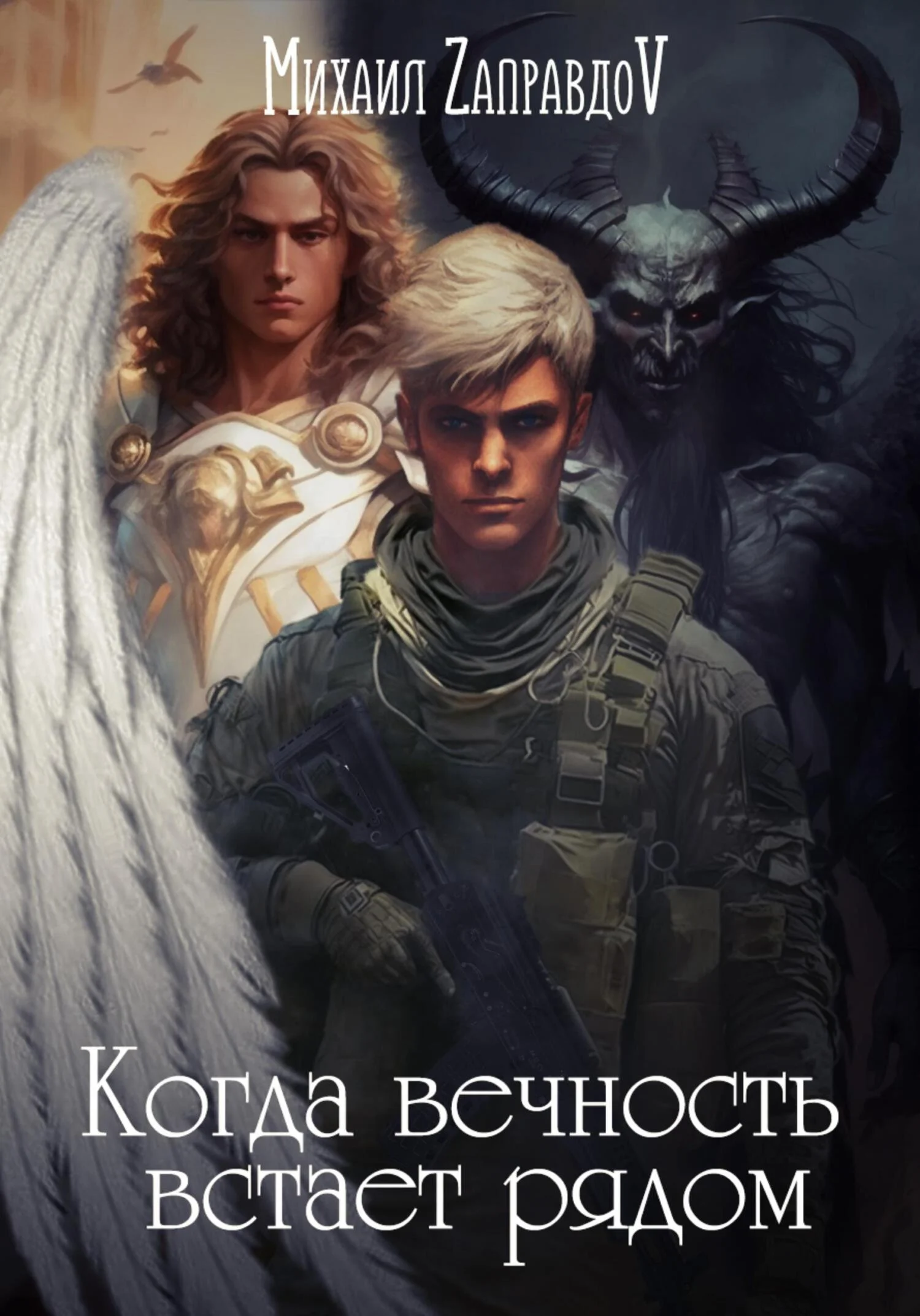 Обложка Когда вечность встаёт рядом
