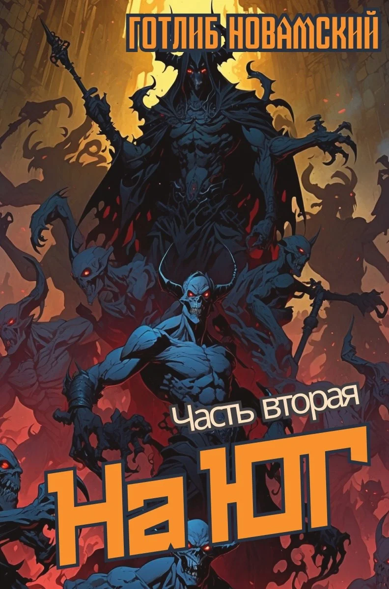 Обложка На юг. Часть 2.