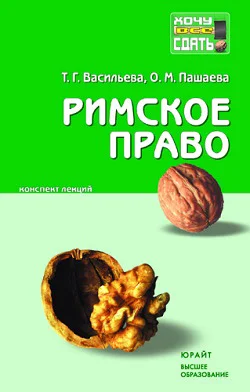Обложка Римское право: конспект лекций