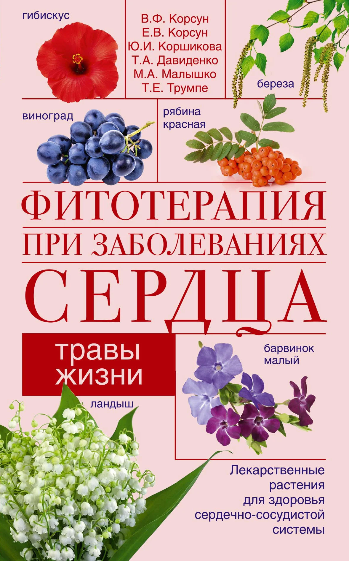 Обложка Фитотерапия при заболеваниях сердца. Травы жизни