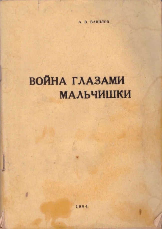 Обложка Война глазами мальчишки