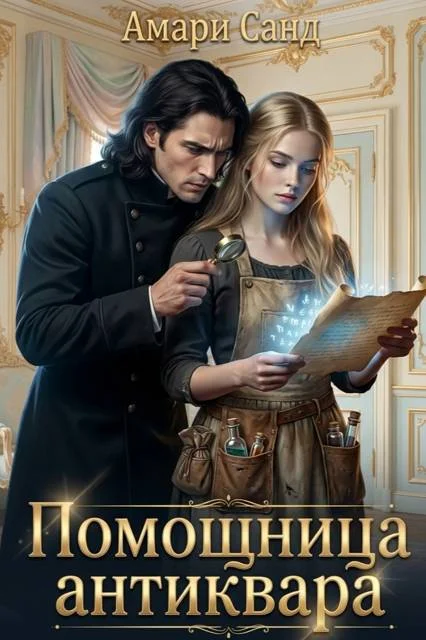 Обложка Помощница антиквара